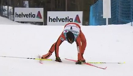 Adrian Solano At The Nordic World Ski Championships