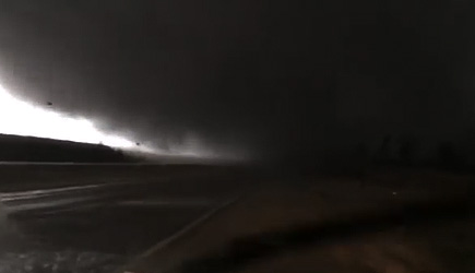 Tornado Close Call