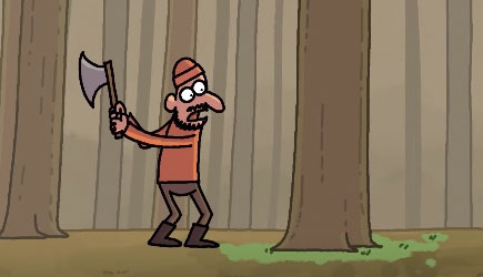 Cartoon-Box (273) - The Lumberjack