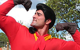 Disney World's Gaston Push-Up Contest
