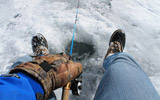 Ice Fishing Fail