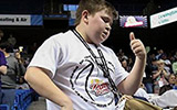 Peyton 'Peanut' Dancing at Rupp Arena