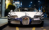 Bugatti L'Or Blanc Hit LaFerrari