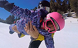 Tandem Snowboarding With Kids