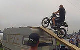 Assen TT Camping Crazy Bike Stunt Fail