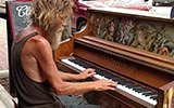 Homeless Man Plays Public Piano