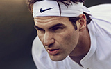 Federer vs Querrey Tweener at Wimbledon 2015