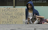 Homeless Father vs Homeless Drug Addict
