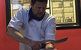 Andy Gross Splitman Japanese Chef Arm Cut Prank