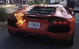 Parking Valet Causes Fire Damage To Lamborghini Aventador