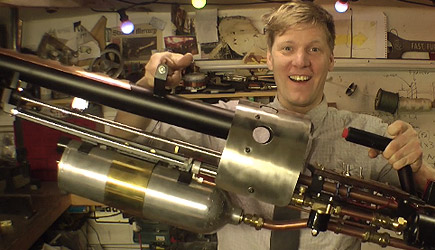 Colin Furze - Making A Thermite Launcher (3)