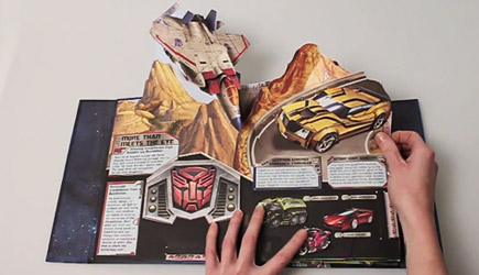 Impressive Transformers Pop-Up Book