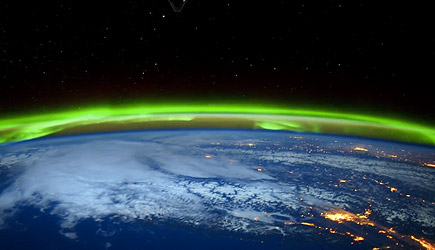 NASA - Aurora Borealis From The ISS (4K)