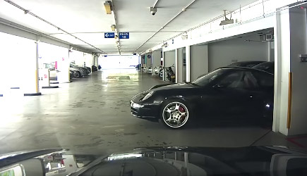 Porsche Parking Fail
