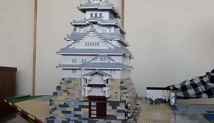 LEGO Pop-Up Himeji Castle (dai-tenshu)
