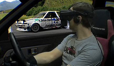 Drifting in Mixed Reality - Asseto Corsa - Oculus Rift