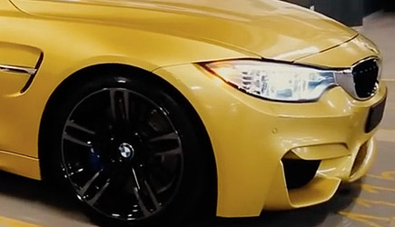 Crazy BMW M4 Driving & Drifting in Moscow