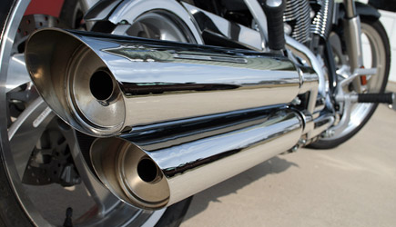 Awesome Motorcycle Exhaust Paint Job