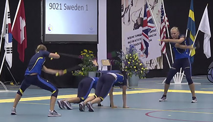 Swedish Team Takes Rope Skipping To New Levels