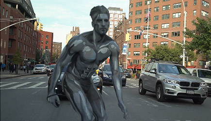 Epic Silver Surfer Halloween Costume