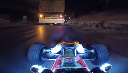 RC Car Ride At Night In Istanbul In Real Traffic