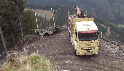 Truck Driving Skills Compilation