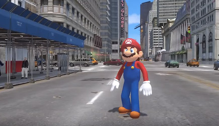 Super Real Mario Odyssey - GTA IV Mod