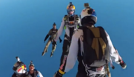 Freefall Frenzy With The Red Bull Air Force