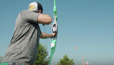 Dude Perfect - Nerf Bow Trick Shots