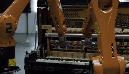 AUTOMATIC 4k - Robots Vs. Music - Nigel Stanford