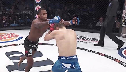 Bellator 186 - Crazy Knock Out, Tywan Claxton