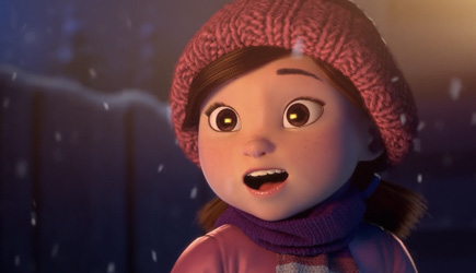 Animated Short - Lily And The Snowman