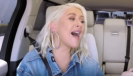 James Corden Carpool Karaoke With Christina Aguilera