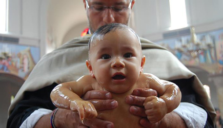Priest Slaps Baby During Baptism.. WTF