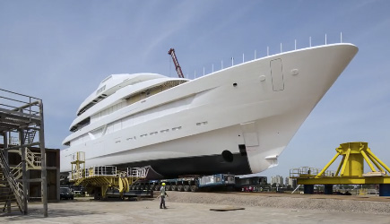 Timelapse Of The 87m Feadship Lonian