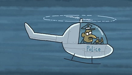 Cartoon-Box #98 - The Police Helicopter Squad