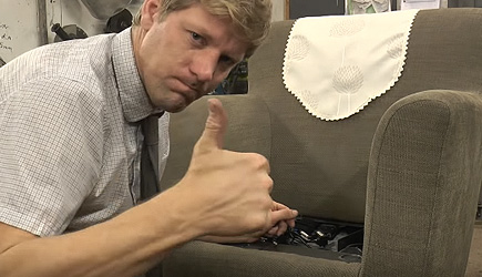 Colin Furze - Mr Beans Remote Controlled Arm Chair