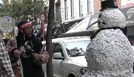 Freaky The Scary Snowman Prank S08E02