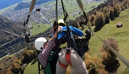 Swiss Hang Gliding Misshap