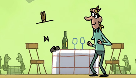 Cartoon-Box #116 - Dating The Invisible Man