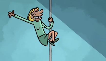 Cartoon-Box #140 - Pole Dancing