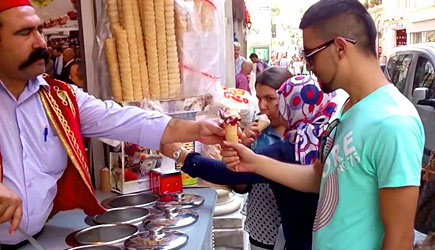 Turkish Ice Cream Vendor Payback