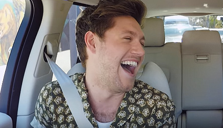 James Corden Carpool Karaoke - Niall Horan