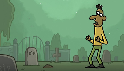 Cartoon-Box #179 - Zombie Graveyard