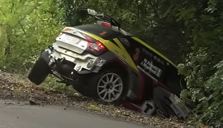 Rally Crash Compilation - Car vs Tree