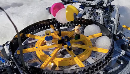 Lego Snowball Machine, Sneeuwbal