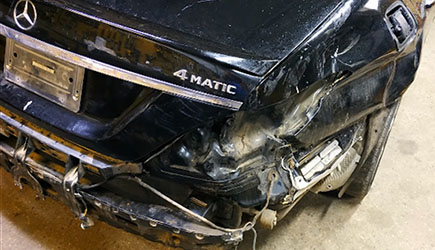Arthur Tussik - Mercedes CLS 550 Body Repair